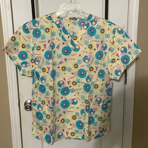 Scrub Top - short sleeve - NWOT